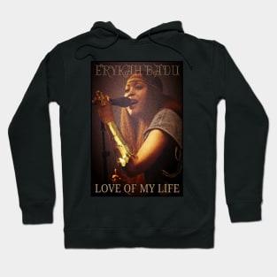 Retro wall Erykah Badu beautiful Hoodie